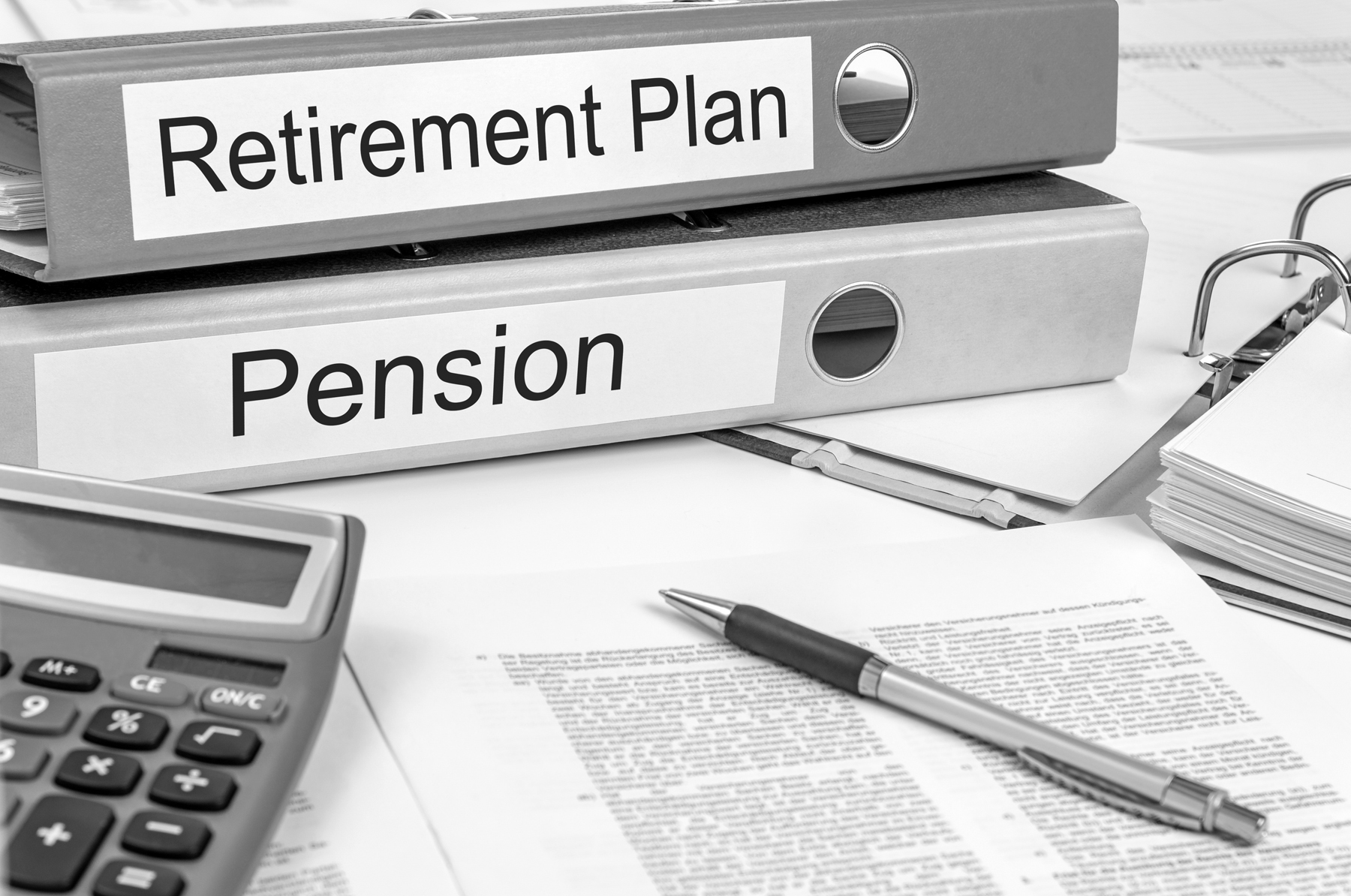 Social Security, Pension, Personal Savings